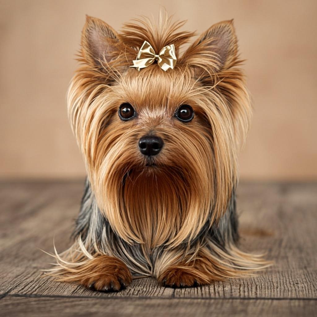 Female Yorkie portrait